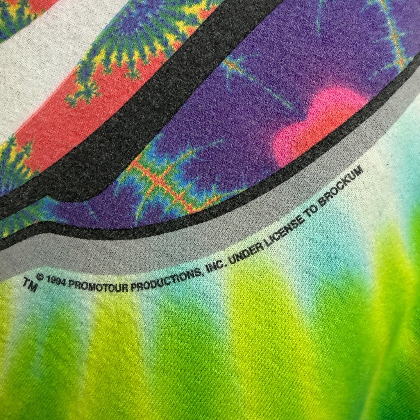 【THE ROLLING STONES】ザ・ローリング ストーンズ "LIPS & TONGUE TIE-DYE"  LIQUID BLUEタ 90's Vintage Tシャツ