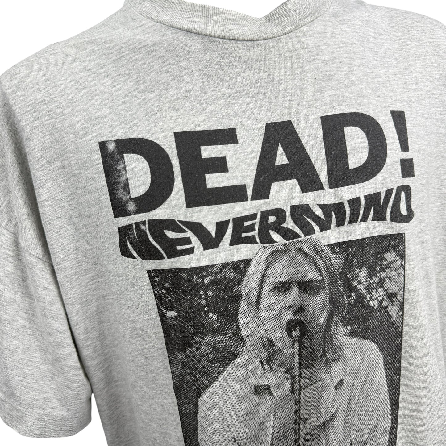 【NIRVANA】ニルヴァーナ カート・コバーン "DEAD! NEVERMIND" 90's ユーロ Vintage Tシャツ