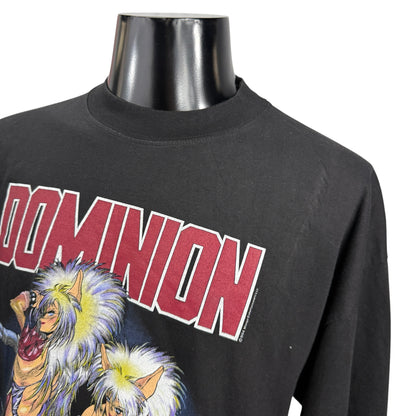 【DOMINION】ドミニオン "ANIME ART" 90's  Vintage Tシャツ