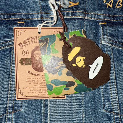 [A BATHING APE] Bathing Ape Denim Jacket M