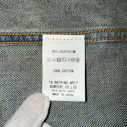 [A BATHING APE] Bathing Ape Denim Jacket M