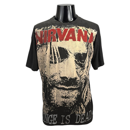 【NIRVANA】ニルヴァーナ "Grunge is Dead / Vestibule" Vintage Tシャツ