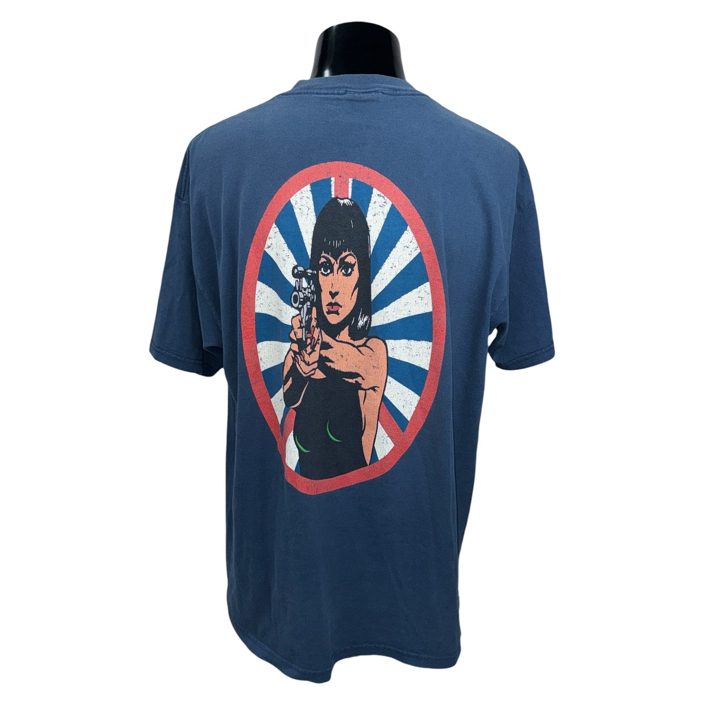 【HELMET】ヘルメット "BETTY" Gun girl 90's Vintage Tシャツ