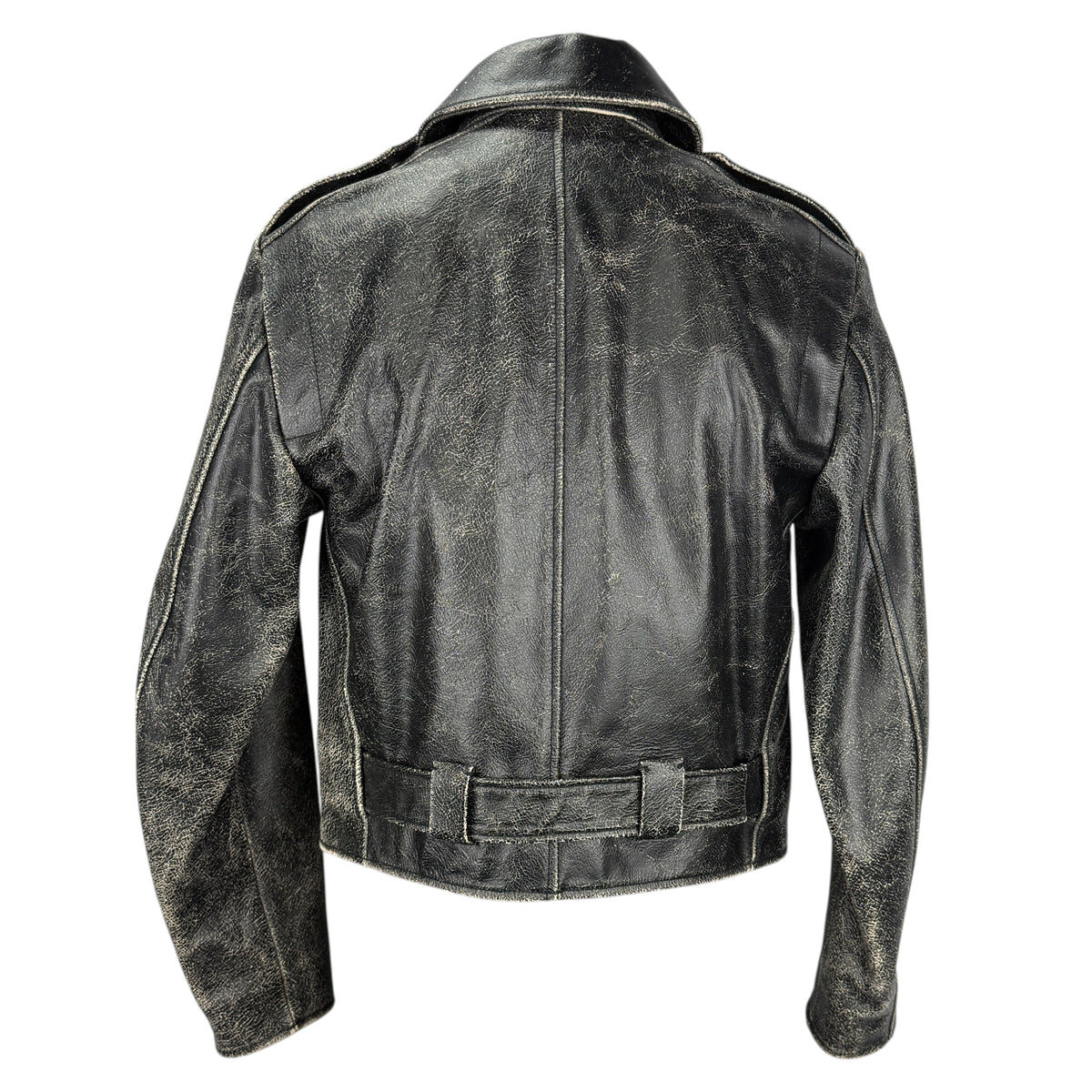 【PROENZA SCHOULER】プロエンザスクーラー "CRACKED CALFSKIN RIDERS" レザージャケット