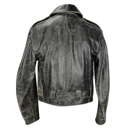 【PROENZA SCHOULER】プロエンザスクーラー "CRACKED CALFSKIN RIDERS" レザージャケット