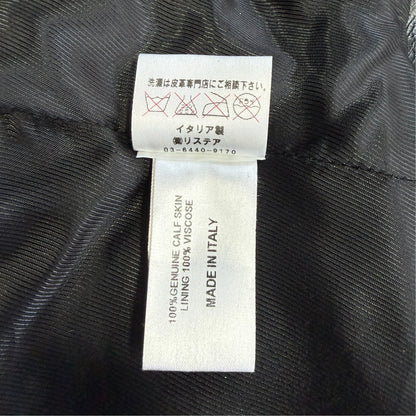 【PROENZA SCHOULER】プロエンザスクーラー "CRACKED CALFSKIN RIDERS" レザージャケット