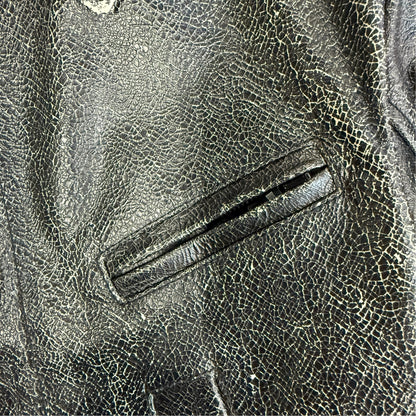 【PROENZA SCHOULER】プロエンザスクーラー "CRACKED CALFSKIN RIDERS" レザージャケット