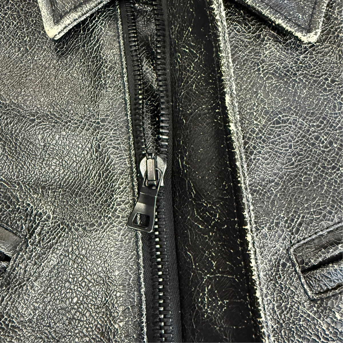 【PROENZA SCHOULER】プロエンザスクーラー "CRACKED CALFSKIN RIDERS" レザージャケット