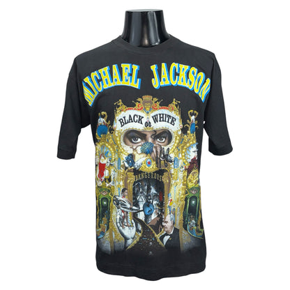 【MICHAEL JACKSON】マイケル・ジャクソン "DANGEROUS / BLACK OR WHITE" 90's Vintage Tシャツ