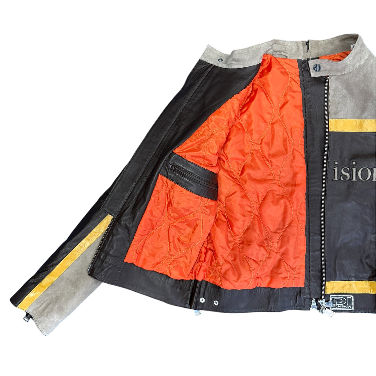 【(di)vision】ディビジョン "LEATHER RACING JACKET" レザージャケット