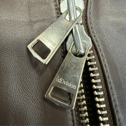 【(di)vision】ディビジョン "LEATHER RACING JACKET" レザージャケット