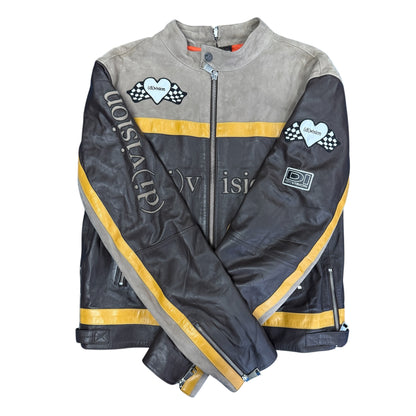 【(di)vision】ディビジョン "LEATHER RACING JACKET" レザージャケット