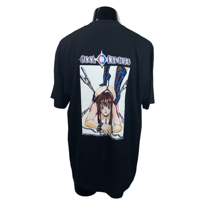 【COOL DEVICES】クールディバイシス "Anime" 90's ユーロ Vintage Tシャツ
