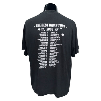 【AVRIL LAVIGNE】アヴリル・ラヴィーン "THE BEST DAMN TOUR" 2008 Tour Tシャツ