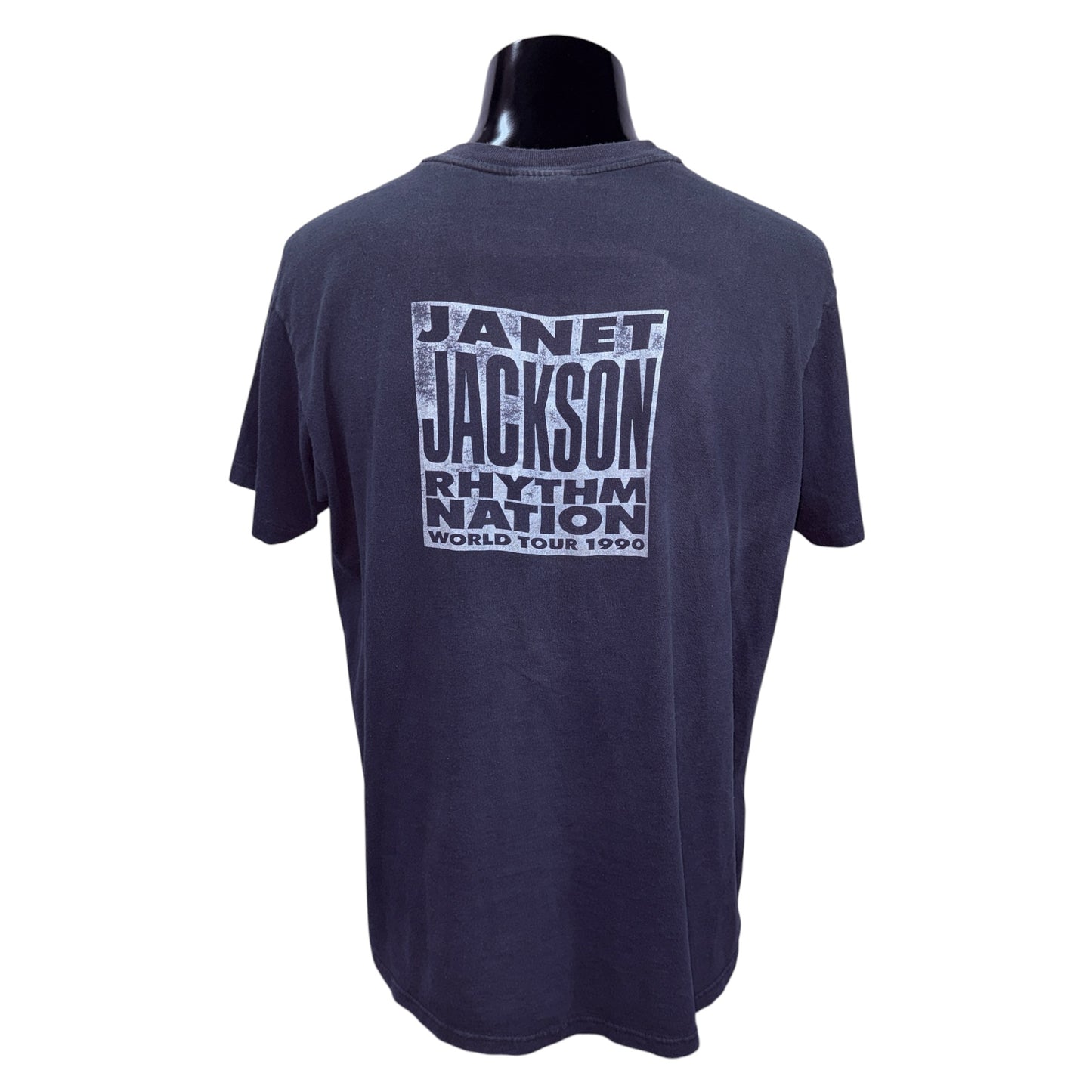 【JANET JACKSON】ジャネット・ジャクソン "RHYTHM NATION 1814" 90's Vintage Tシャツ