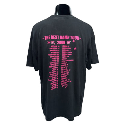【AVRIL LAVIGNE】アヴリル・ラヴィーン "THE BEST DAMN TOUR" 00's Tour  Tシャツ