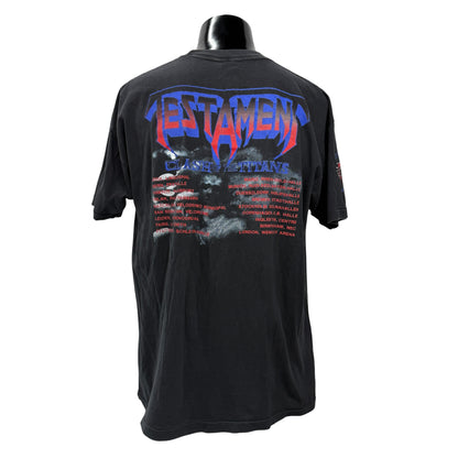 【TESTAMENT】テスタメント "CLASH OF THE TITANS" 90's Vintage Tシャツ