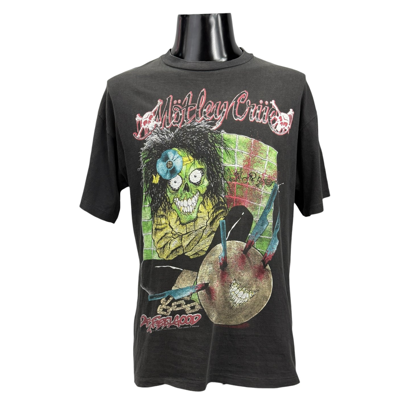 【MÖTLEY CRÜE】モトリー クルー "Dr. FEELGOOD" 80's 90's Vintage Tour Tシャツ