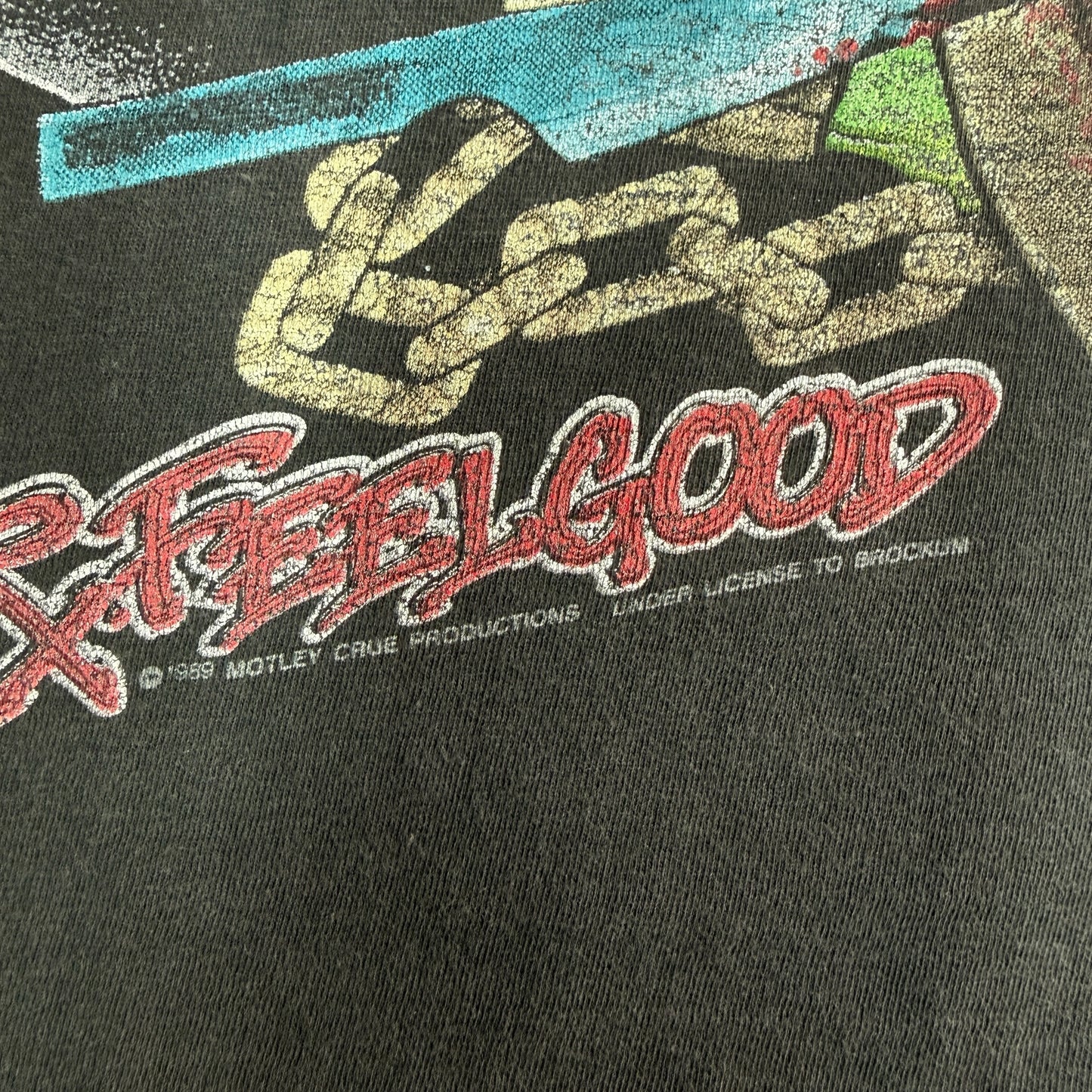 【MÖTLEY CRÜE】モトリー クルー "Dr. FEELGOOD" 80's 90's Vintage Tour Tシャツ