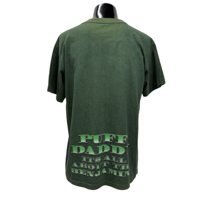 【PUFF DADDY】パフ・ダディ "IT’S ALL ABOUT THE BENJAMINS" 90's Vintage Tシャツ