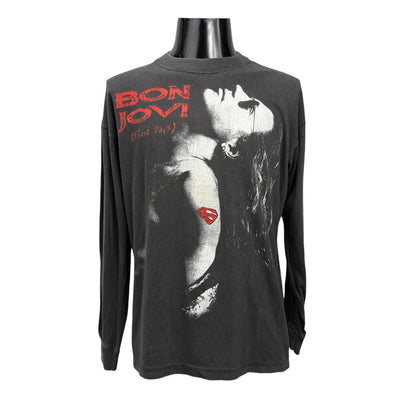 【BON JOVI】ボン・ジョヴィ "THESE DAYS TOUR 1995" 90's Vintage ロングスリーブ Tシャツ