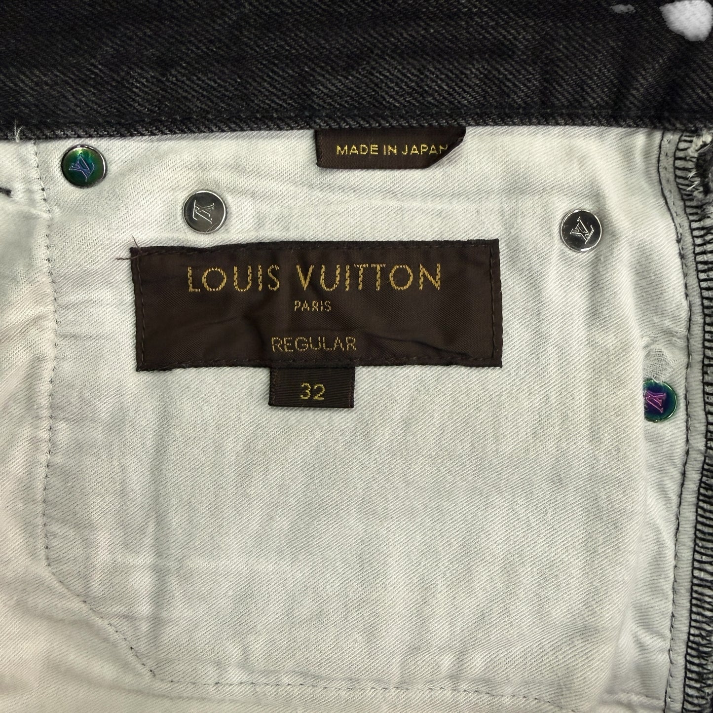 【LOUIS VUITTON×FRAGMENTS】ルイヴィトン×フラグメント ダメージ加工 17SS デニム パンツ
