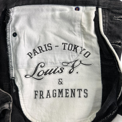 【LOUIS VUITTON×FRAGMENTS】ルイヴィトン×フラグメント ダメージ加工 17SS デニム パンツ