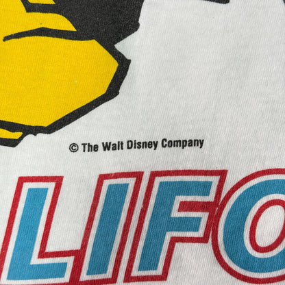 【DISNEY】ディズニー ミッキーマウス "CALIFORNIA" ONEITAタグ USA製 90s Vintage ロングスリーブTシャツ