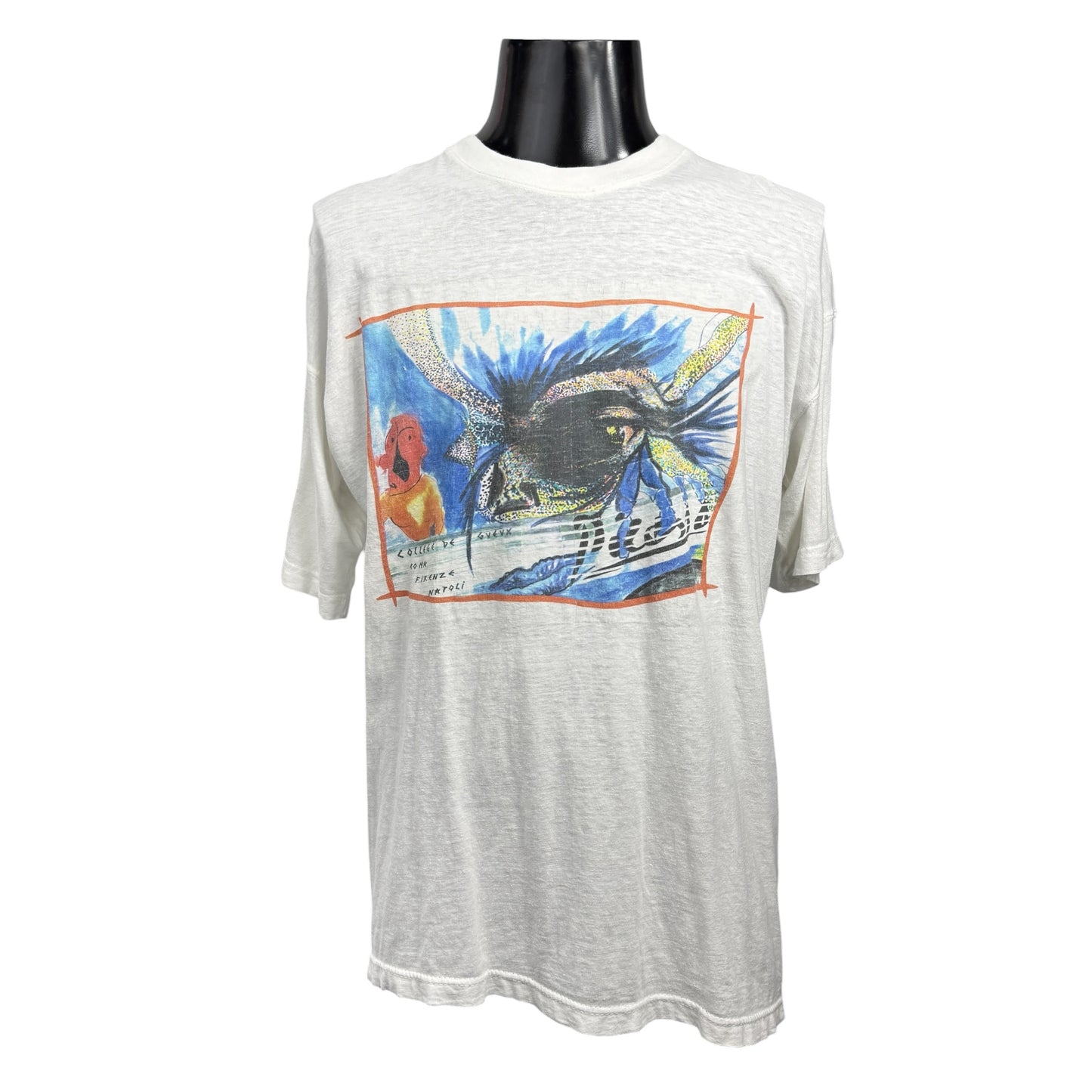 【PICASSO】パブロ・ピカソ “1917 イタリア紀行” アート Vintage Tシャツ