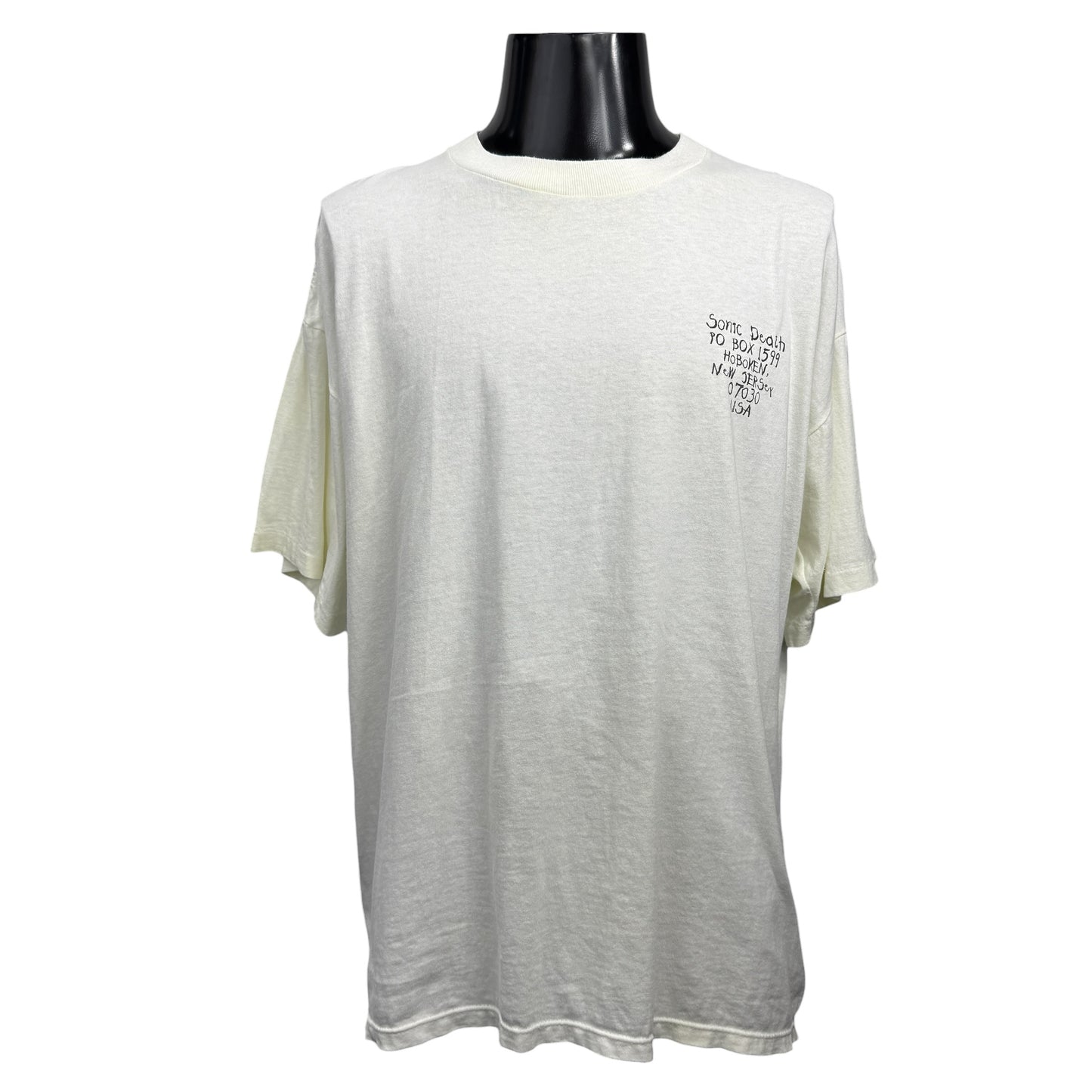 【SONIC YOUTH】ソニック・ユース "SONIC DEATH" 1993年コピーライト 90's Vintage Tシャツ