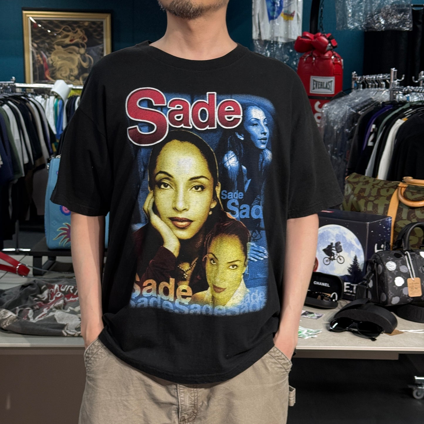 【SADE】シャーデー "Lovers Rock Tour 2001" 00's Vintage Rap Tシャツ