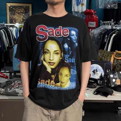 【SADE】シャーデー "Lovers Rock Tour 2001" 00's Vintage Rap Tシャツ