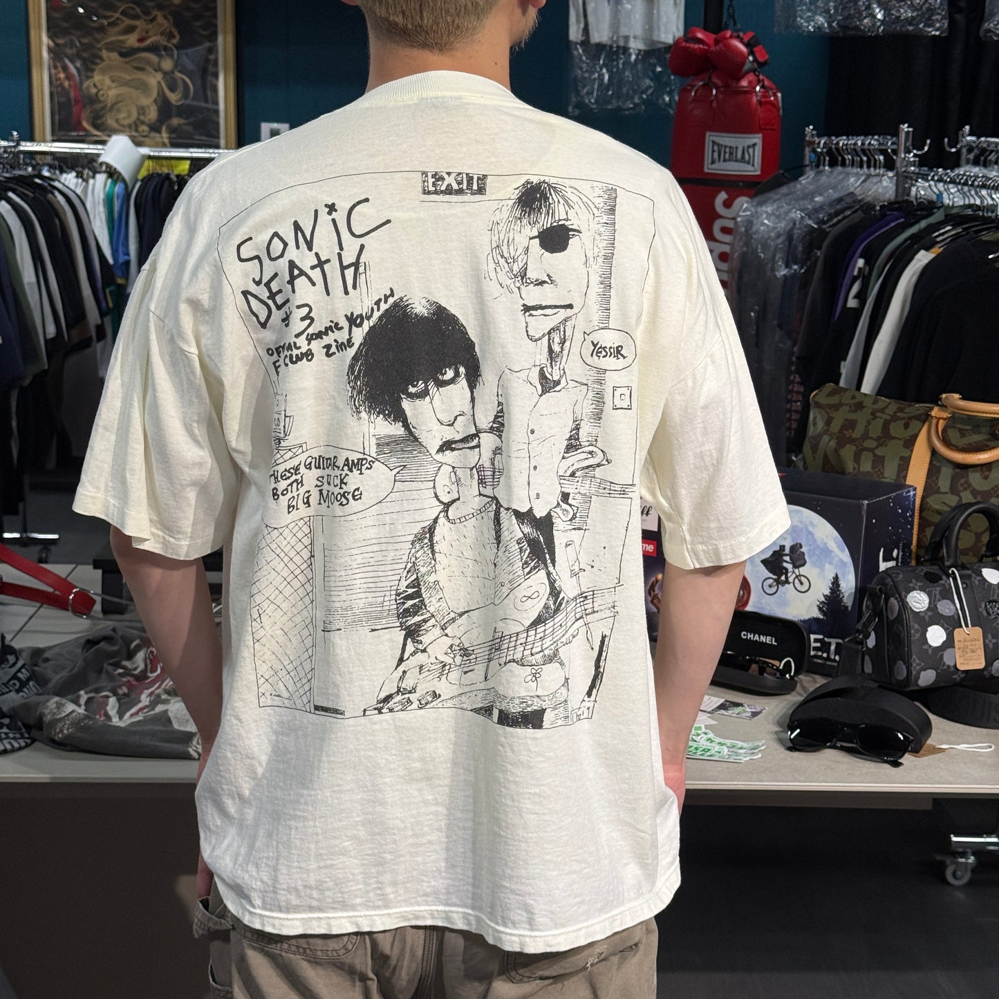 【SONIC YOUTH】ソニック・ユース "SONIC DEATH" 1993年コピーライト 90's Vintage Tシャツ