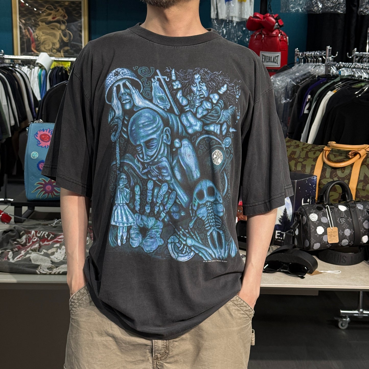 【ALICE IN CHAINS】アリスインチェインズ "European Tour 1993" 90's Vintage Tシャツ