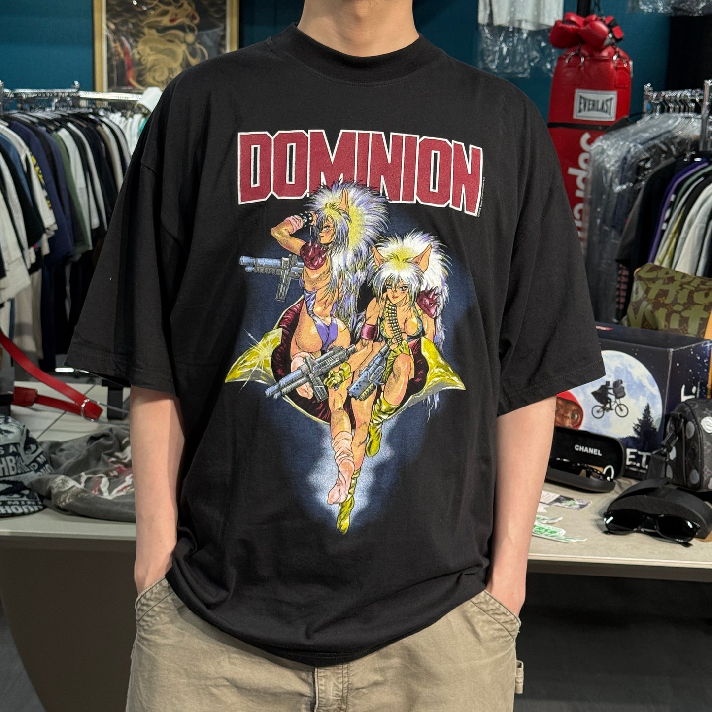【DOMINION】ドミニオン "ANIME ART" 90's  Vintage Tシャツ