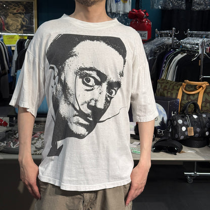 【SALVADOR DALI】サルバドール ダリ "ポートレートグラフィック" ユーロVintage Tシャツ
