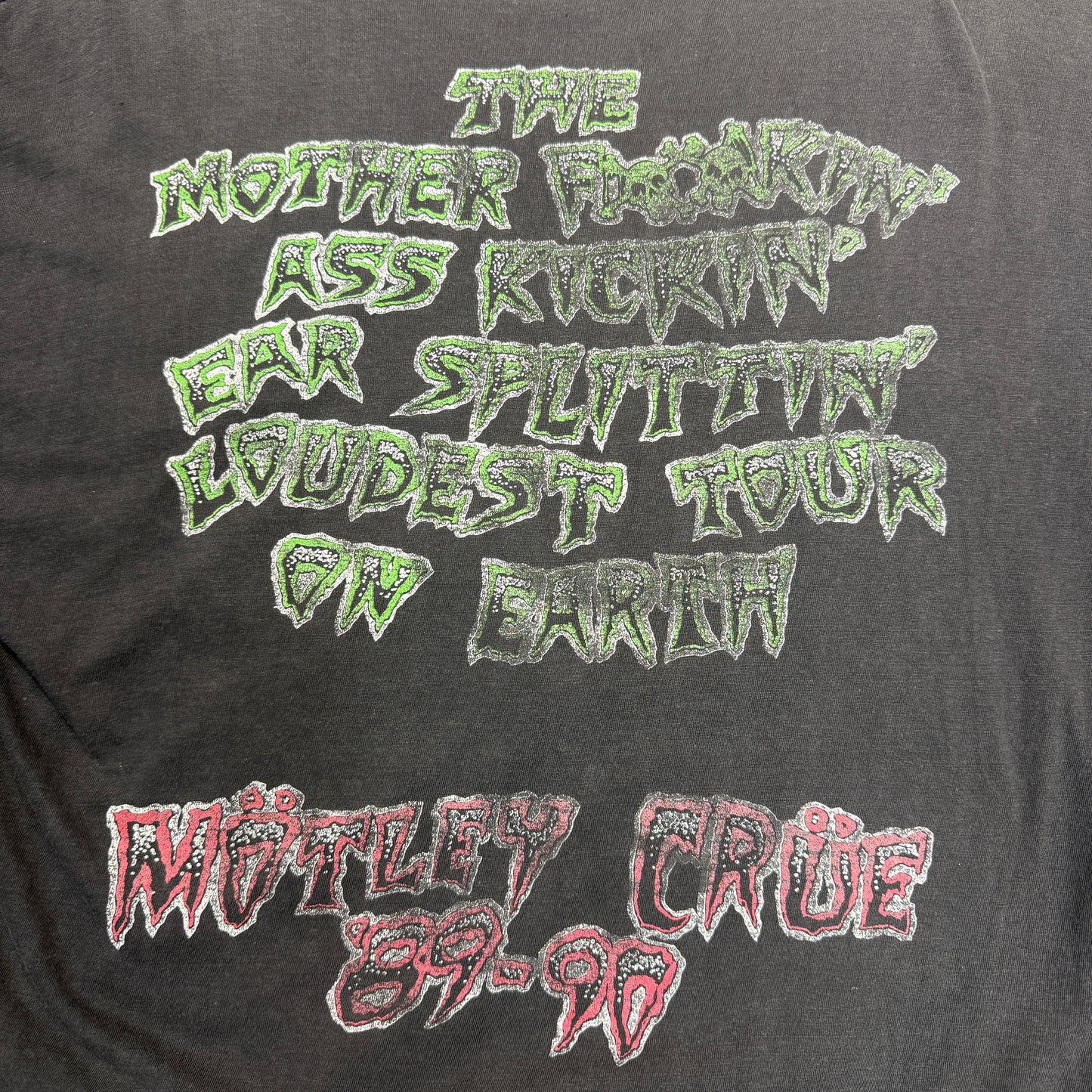 【MÖTLEY CRÜE】モトリー クルー "Dr. FEELGOOD" 80's 90's Vintage Tour Tシャツ