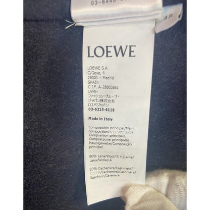 LOEWE Workwear Wool and Cashmere Jacket, Gray, Size 48