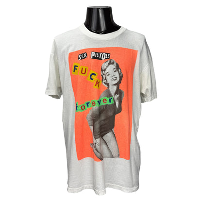 【SEX PISTOLS】セックスピストルズ "FUCK forever" Vintage Tシャツ