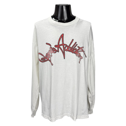 【JANE'S ADDICTION】ジェーンズ アディクション  DELTAタグ 90s Vintage ロングスリーブTシャツ