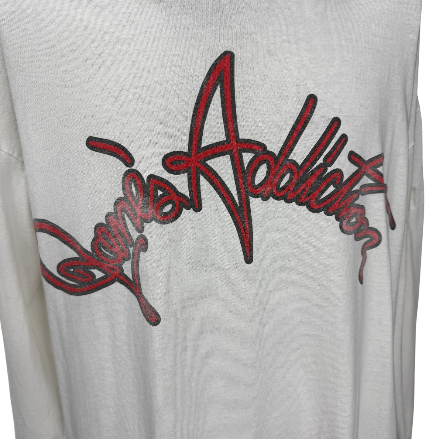 【JANE'S ADDICTION】ジェーンズ アディクション  DELTAタグ 90s Vintage ロングスリーブTシャツ