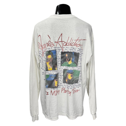 【JANE'S ADDICTION】ジェーンズ アディクション  DELTAタグ 90s Vintage ロングスリーブTシャツ