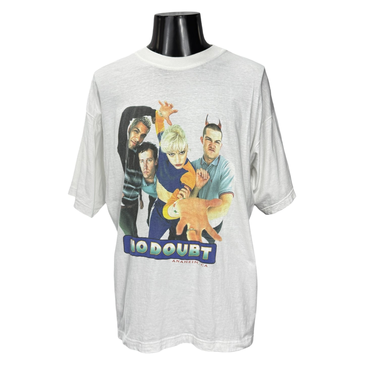 【NO DOUBT】ノーダウト "European Tour 1997" ユーロ 90s Vintage Tシャツ