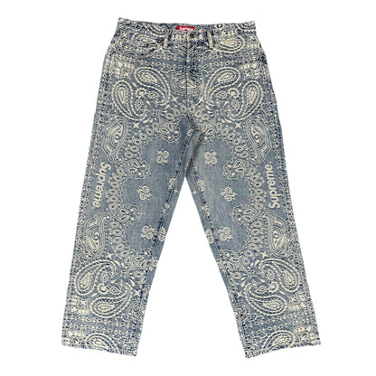 【SUPREME】シュプリーム 25SS Bandana Jacquard Baggy Jean