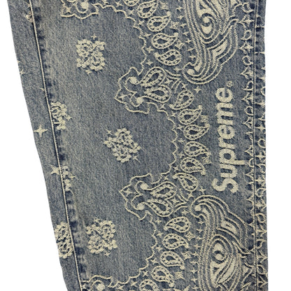 【SUPREME】シュプリーム 25SS Bandana Jacquard Baggy Jean