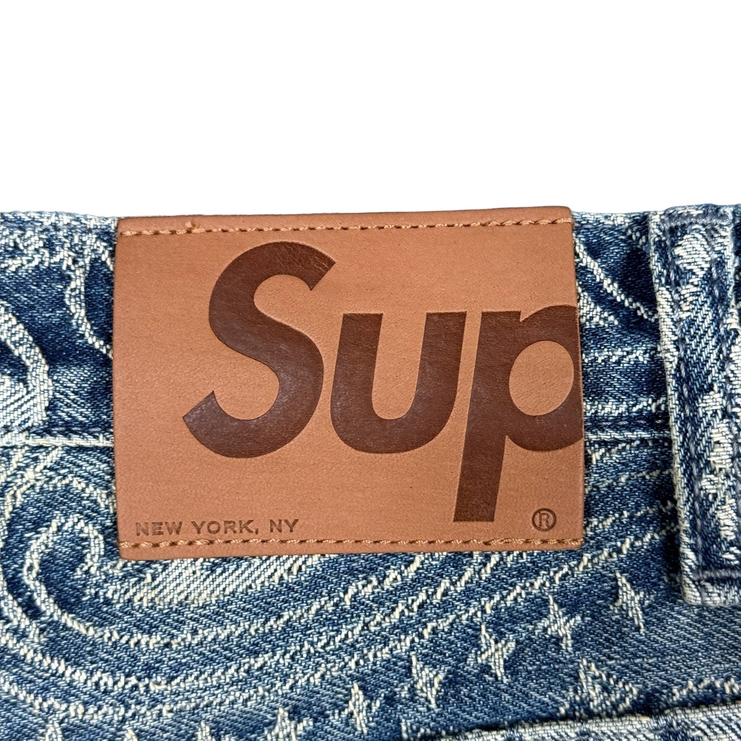 【SUPREME】シュプリーム 25SS Bandana Jacquard Baggy Jean