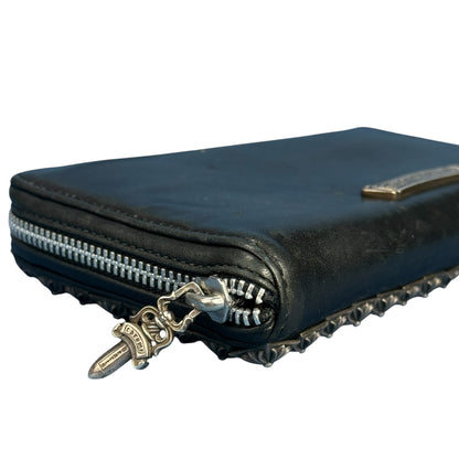 【CHROME HEARTS】クロムハーツ "REC F ZIP ピラミッドプラス" ラウンドファスナー 長財布