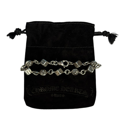 【CHROME HEARTS】クロムハーツ "ダイス＆クロスボール" ブレスレット