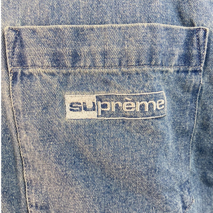 [Supreme] Supreme Denim Short Sleeve Shirt 20SS Invert Denim S/S Shirt L