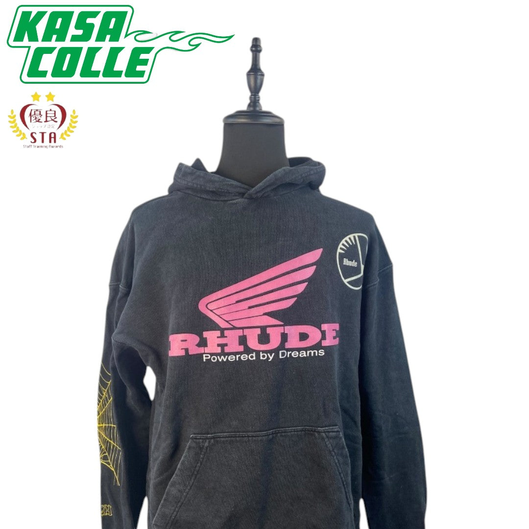 RHUDE COBRA Hoodie (Black) / M